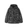NAME IT KIDS tussenjas met print - zwart