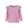 NAME IT MINI slim fit longsleeve met ruches - roze