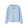 NAME IT KIDS relaxed fit sweater met backprint - lichtblauw