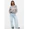 Desigual katoenen sweater met print - zwart