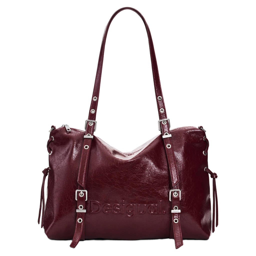 Desigual schoudertas donkerrood