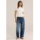 WE Fashion Blue Ridge boyfriend jeans - donkerblauw