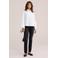 WE Fashion Blue Ridge high waist regular fit jeans - zwart