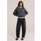 WE Fashion Blue Ridge barrel jeans - zwart