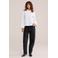 WE Fashion barrel jeans met strass-steentjes - black denim