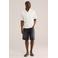 WE Fashion relaxed fit overhemd met ingebreid patroon - ecru
