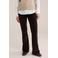WE Fashion flared jeans - donkerbruin