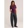 WE Fashion barrel pantalon - grijs