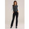 WE Fashion Blue Ridge regular waist bootcut jeans - zwart
