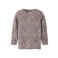 NAME IT MINI rechtvallende longsleeve met panterprint - lila
