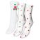VERO MODA sokken VMMEL - set van 3 wit
