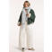 Circle of Trust faux fur jas - groen/beige