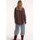 Circle of Trust blouse met krijtstreep - bruin
