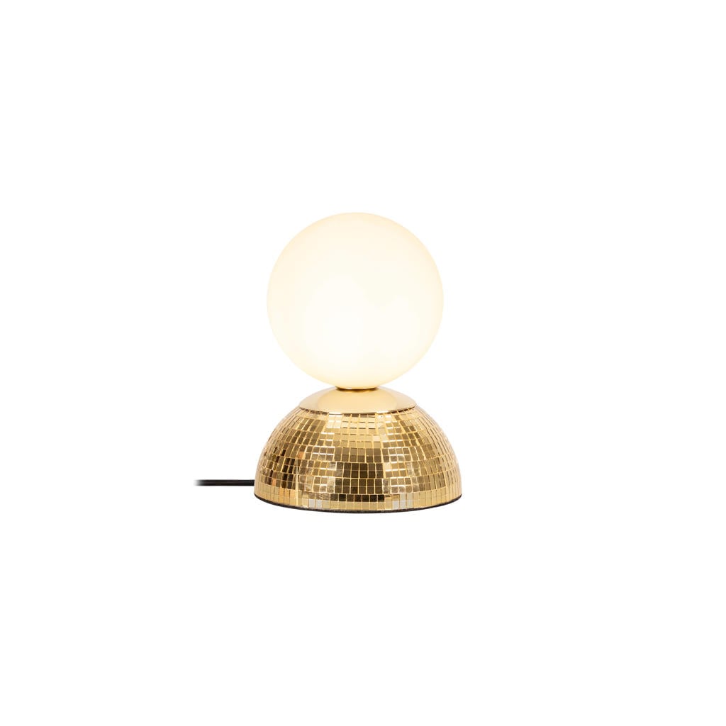 Lucide GLITZER - Tafellamp - Ø 14 cm - 1xG9 - Goud | Essential