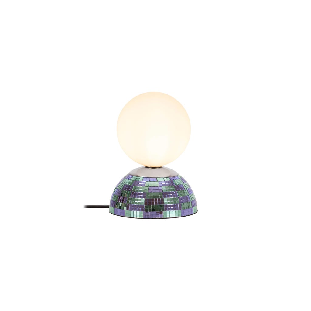 Lucide GLITZER - Tafellamp - Ø 14 cm - 1xG9 - Blauw | Essential