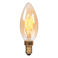Lucide C35 - Filament lamp - Ø 3,5 cm - LED 3 StepDim (Memory) - E14 - 1x3W 2200K - Amber