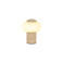 Lucide GUSTAV - Oplaadbare Tafellamp - Accu/Batterij - Ø 8 cm - LED Dimb. - 1x0,8W 2700K - Beige