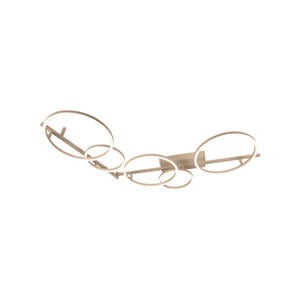 NICOLA - Plafonnière - LED - CCT - 1x37W 2700K/4000K - Taupe | Essential