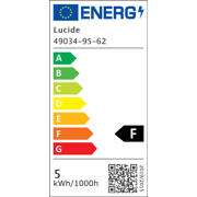thumbnail: Lucide ST64 - Filament lamp - Ø 6,4 cm - LED 3 StepDim (Memory) - E27 - 1x4,9W 2200K - Amber
