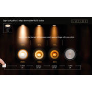 thumbnail: Lucide MR16 - Led lamp - Ø 5 cm - LED Dimb. - GU10 - 1x5W 2200K/2500K/2700K - Wit