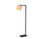 Lucide LESLEY - Vloerlamp - 1xE27 - Zwart