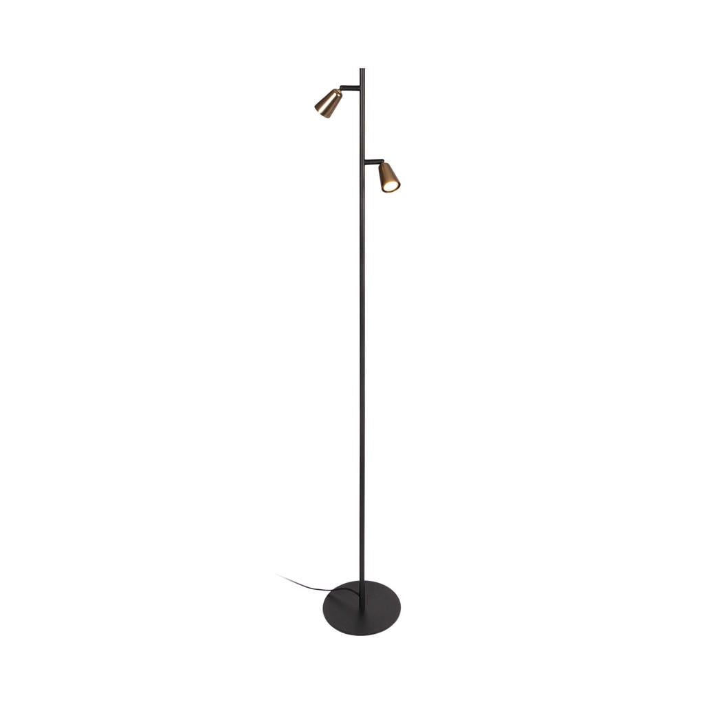 Lucide TIANA - Vloerlamp - 2xGU10 - Champagne | Essential