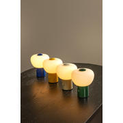 thumbnail: Lucide GUSTAV - Oplaadbare Tafellamp - Accu/Batterij - Ø 8 cm - LED Dimb. - 1x0,8W 2700K - Beige