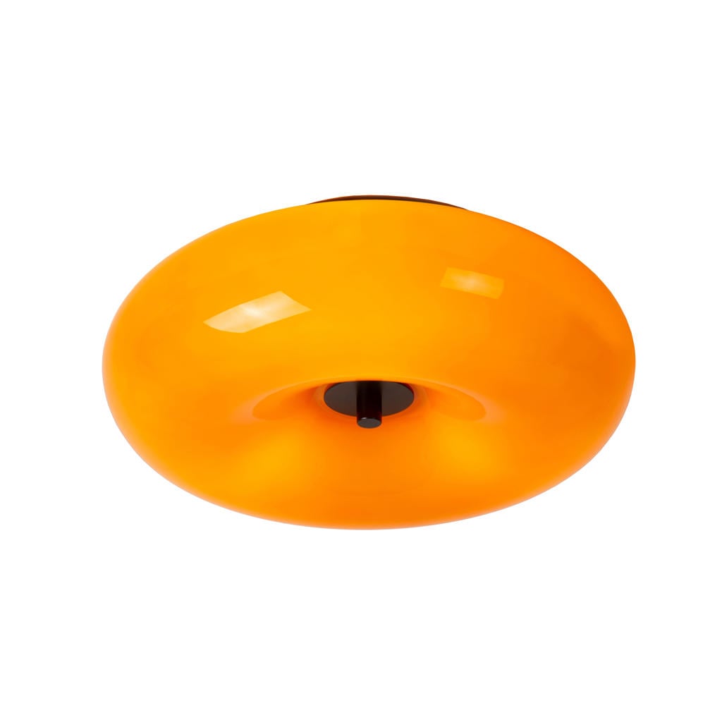 Lucide SENTINO - Plafonnière - Ø 30 cm - 3xG9 - Oranje