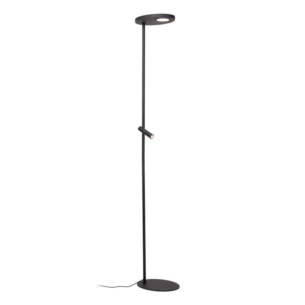 Lucide ORTOLAN - Vloerlamp - LED Dimb. - CCT - 2700K/4000K - Zwart | Essential