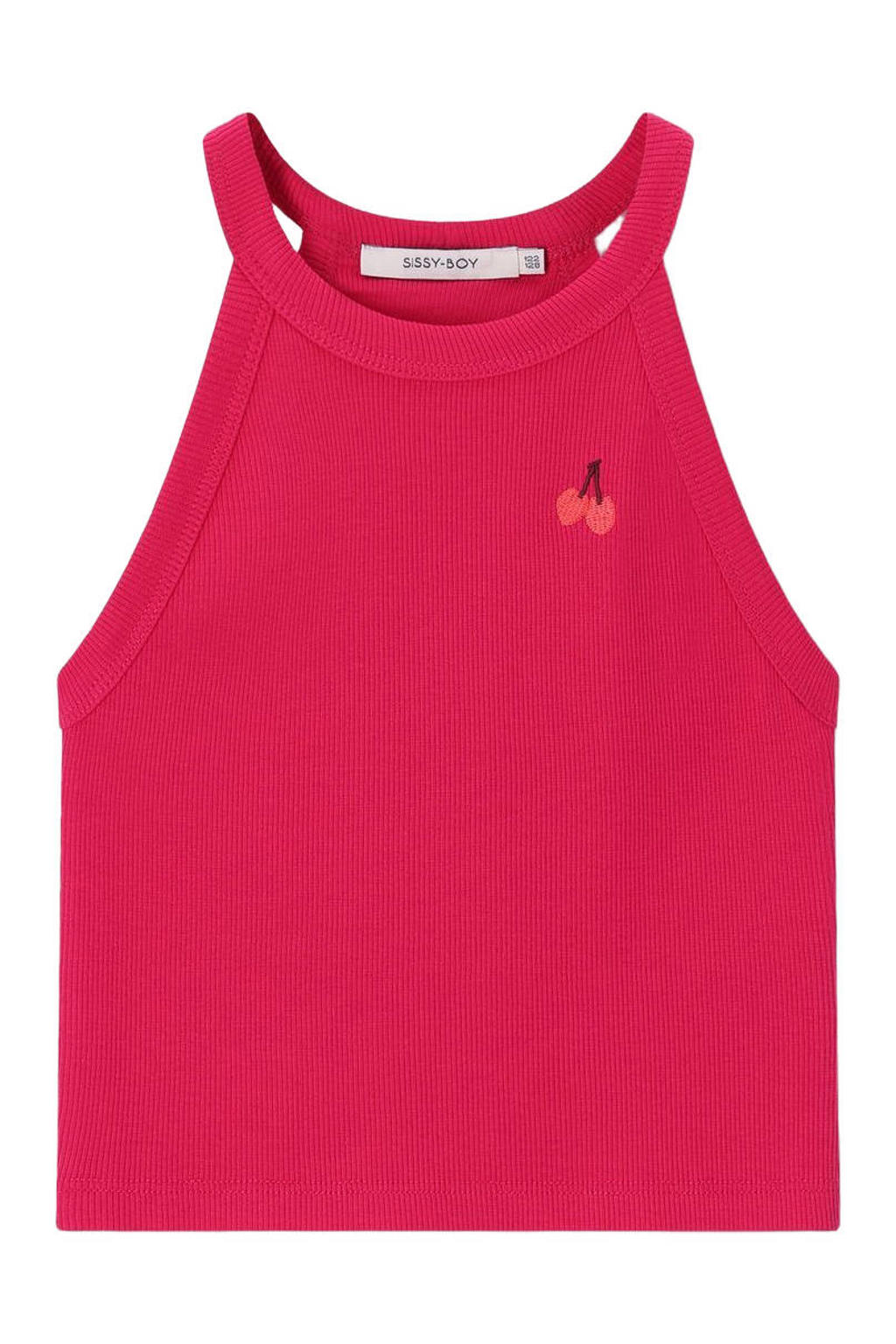 Sissy-Boy mouwloze top roze