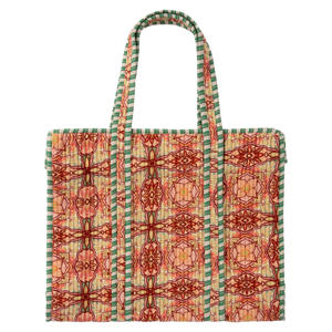 shopper met print multi