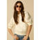 Sissy-Boy katoenen broderie sweater - ecru