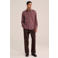 WE Fashion regular fit overhemd - mauve