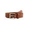 WE Fashion imitatieleren riem - cognac