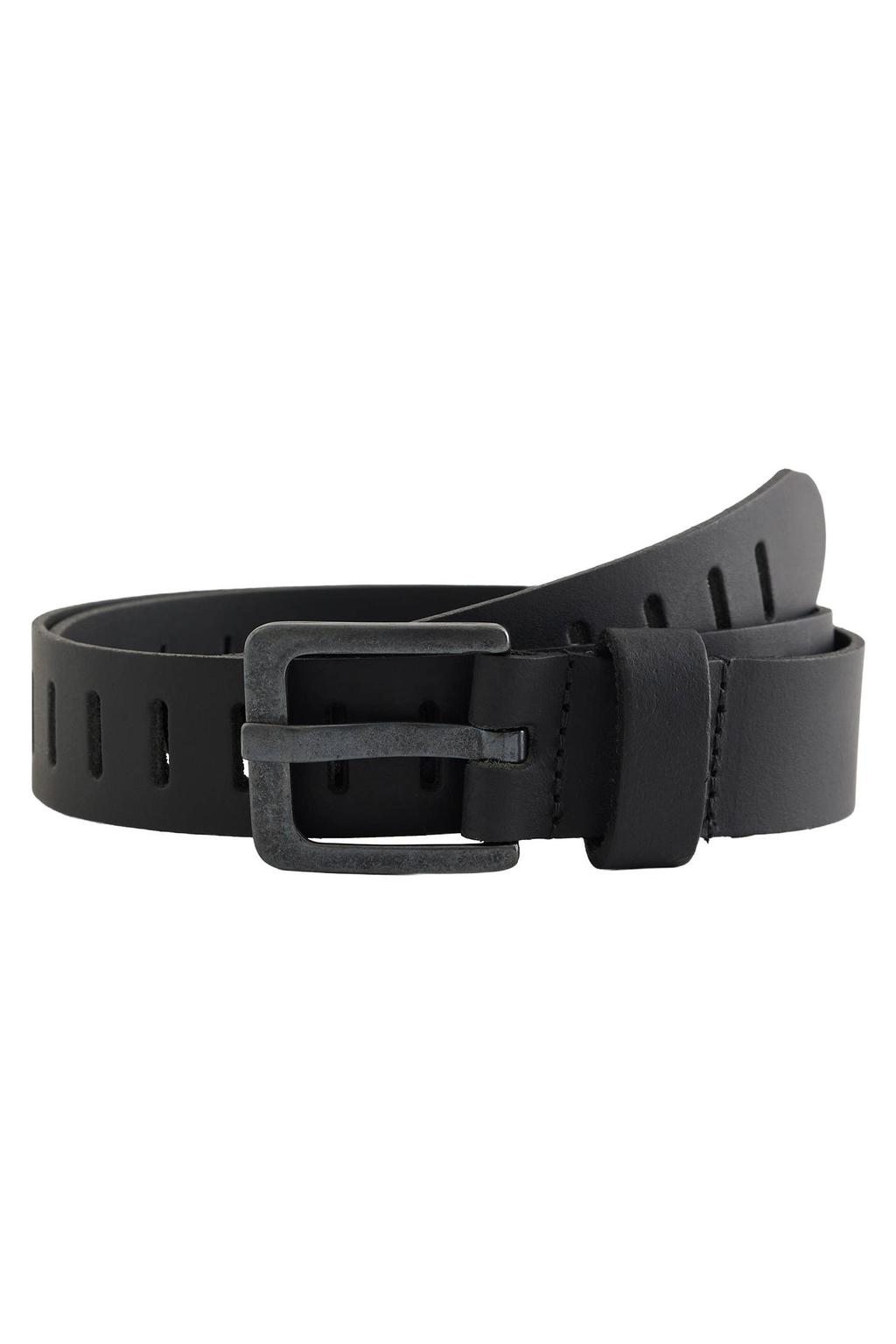 WE Fashion imitatieleren riem - zwart