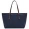 Mango shopper blauw