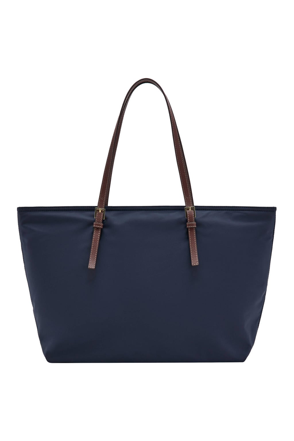 Mango shopper blauw