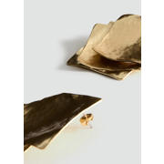 thumbnail: Mango oorbellen goudkleurig