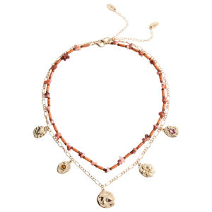 ketting goudkleurig