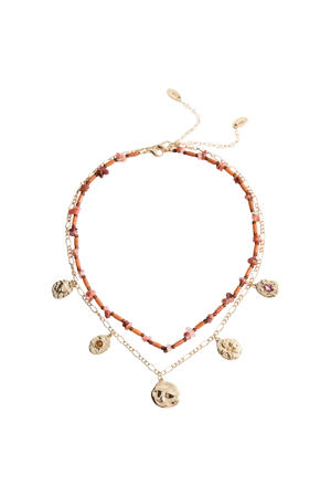 ketting goudkleurig