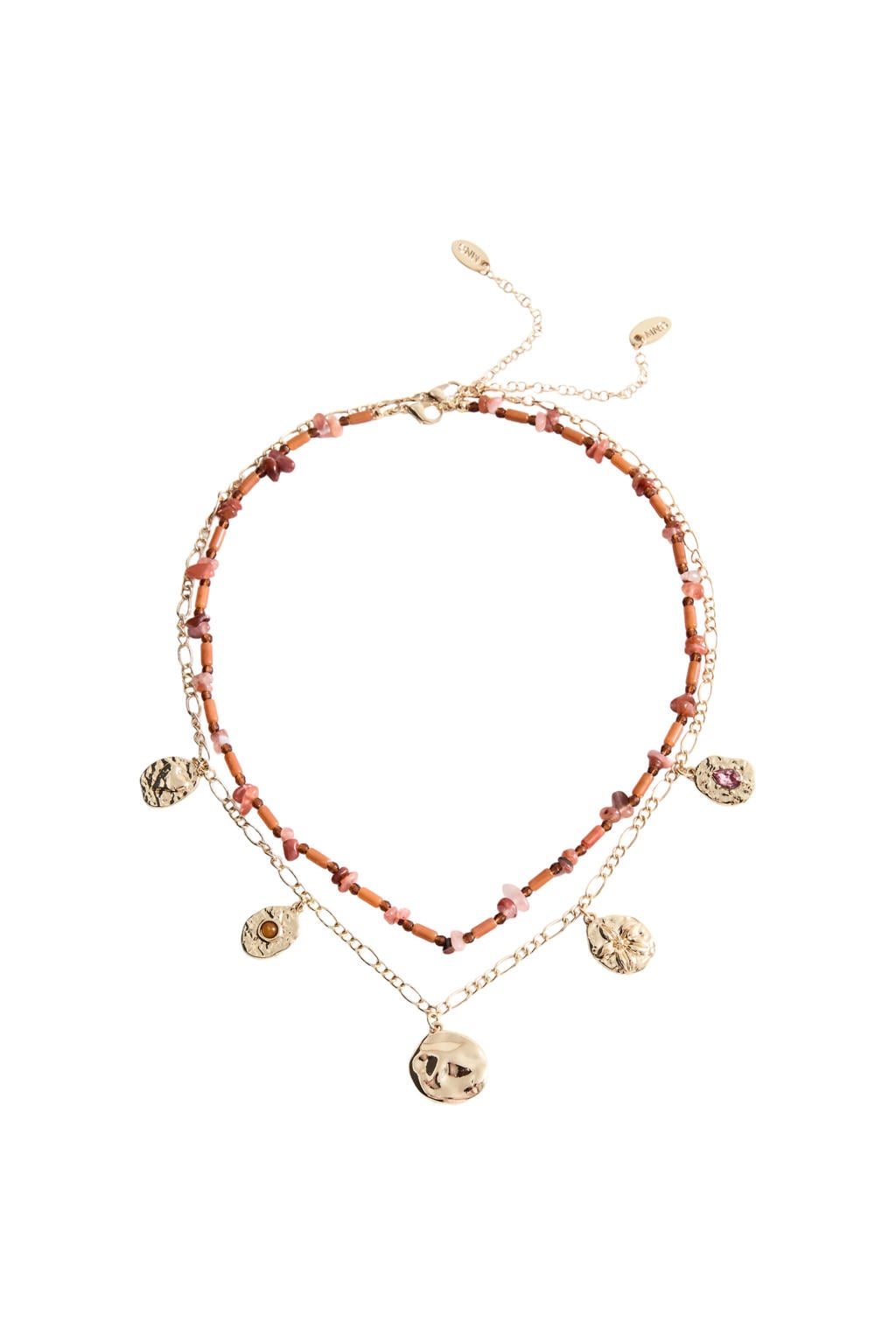 Mango ketting goudkleurig