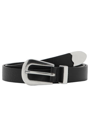 leren riem zwart