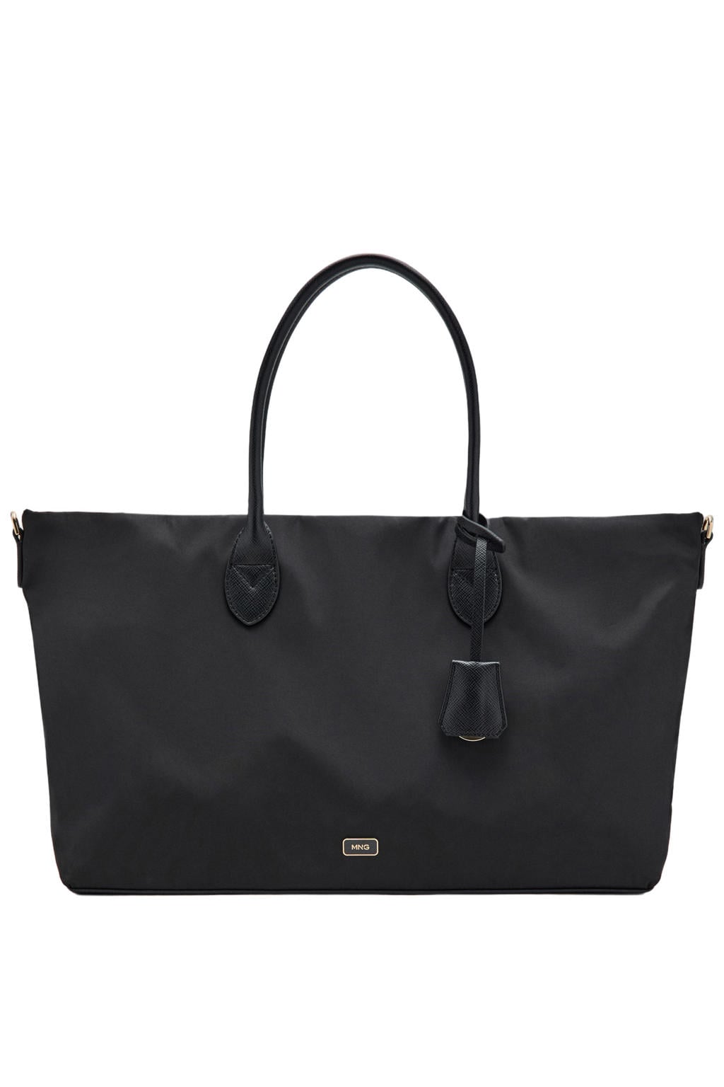 Mango shopper zwart