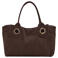 Mango shopper donkerbruin