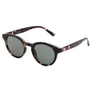 zonnebril met tortoise print bruin