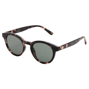 zonnebril met tortoise print bruin