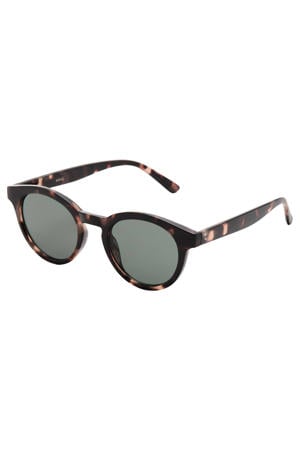 zonnebril met tortoise print bruin