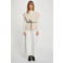 Morgan teddy gilet met ceintuur - ecru