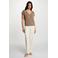 Morgan gemêleerde top met glitters - beige