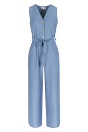 thumbnail: LOLALIZA jumpsuit met ceintuur - blauw